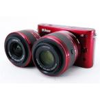 Nikon J2 ダブルズームキット レッド �