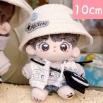 nu. одежда 10cm 11cm 12cm белый. собака рисунок Street ko-te небольшая сумочка имеется панама мягкая игрушка одежда костюм мульт-героя когда .. головной убор ..... цветок .. Rav blabubu