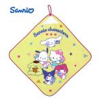  полотенце носовой платок петля имеется полотенце хлопок 100% 34×34cm Sanrio уборная . рука .. входить . подготовка входить .. еда начальная школа детский сад уход за детьми . симпатичный 