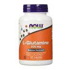 ナウフーズ L-グルタミン 500mg 120カプセル Now Foods L-Glutamine 500 120 Capsules