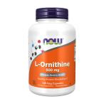 オルニチン500mg ナウフーズ 120カプセル NOW FOODS L-Ornithine 500mg 120 Veg Cap