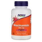 ナイアシンアミド 500mg　ナウフーズ 100ベジカプセル錠 NOW FOODS Niacinamide 500mg 100Vegcap