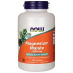 ナウフーズ リンゴ酸マグネシウム 1,000mg 180粒 Now Foods Magnesium Malate 1,000 180 Tablets