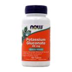 グルコン酸カリウム99mg100錠 ナウフーズ Potassium Gluconate 99 mg, 100 Tablets NOW Foods