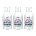 ソリューション ハンドクレンジングジェル ラベンダー + ティーツリ 59ml　3個 Solutions Hand Cleansing Gel Lavender + Tea Tree, 2 fl oz 3set Now Foods