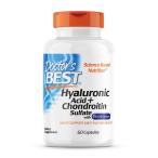 ヒアルロン酸+コンドロイチン硫酸塩バイドセルコラーゲン、60カプセル　Hyaluronic Acid + Chondroitin Sulfate with BioCell Collagen, 60 Capsules