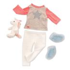 ショッピングGENERATION 【並行輸入品】Our Generation Unicorn PJ Dolls Our Generation Unicorn Wishes  PJ