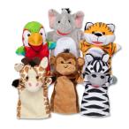 ショッピングmelissa 【並行輸入品】Melissa & Doug Safari Buddies Hand Puppets Melissa & Doug Safari