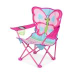 ショッピングmelissa 【並行輸入品】Melissa & Doug Cutie Pie Butterfly Camp Chair, Pink (96423) Melis
