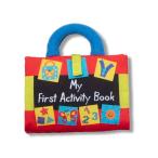 ショッピングmelissa 【並行輸入品】Melissa & Doug K's Kids My First Activity Book 8ページ ソフトブック 赤ちゃんと幼
