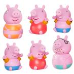 【並行輸入品】 Toomies E73159 Tomy Peppa, Daddy Pig, Peppa & George Squirters,