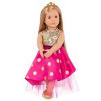 ショッピングGENERATION 【並行輸入品】 Our Generation   18 inch Doll   Blonde Hair & Brown Eyes   Gown