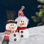 ショッピングsnowman 【並行輸入品】WORLDECO クリスマスアニメーション雪だるま2020オーナメント、クリスマスぬいぐるみニットコレクションぬいぐるみ人形、調節
