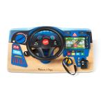 ショッピングmelissa 【並行輸入品】 Melissa & Doug Vroom & Zoom, Interactive Wooden Dashboard, Racin