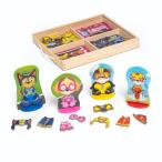 ショッピングmelissa 【並行輸入品】 Melissa & Doug PAW Patrol Wooden Magnetic Pretend Play (64 Piece
