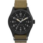 【並行輸入品】Timex メンズ エクスペディション ノースフィールド ポスト ソーラー 36mm 腕時計, カーキ/ブラック, One Siz