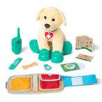 ショッピングmelissa 【並行輸入品】Melissa & Doug Let's Explore Ranger Dog ぬいぐるみ 捜索救助用具付き 捜索救助 犬 ぬいぐ