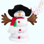 ショッピングsnowman 【並行輸入品】Gfilay 歌って踊る雪だるま ぬいぐるみ クリスマス用 アニメーションぬいぐるみ クリスマスソング6曲付き Gfilay Si