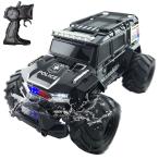 [ параллель импортные товары ] Threeking 1:14 Waterproof Rc Police Cars Amphipious Remote Contr