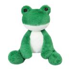 【並行輸入品】 Doindute Green Frog Plush Toy, Cute Furry Frog Stuffed Animal, S