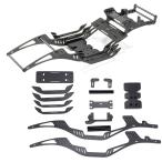 [ параллель импортные товары ]RC шасси комплект рама защита LCG карбоновый волокно 1/10 RC блокировка Claw ru для,Gen3 карбоновый волокно LCG шасси 