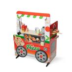 ショッピングmelissa 【並行輸入品】Melissa & Doug Wooden Pizza Food Truck Activity Center with Play