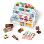 ショッピングmelissa 【並行輸入品】 Melissa & Doug Wooden Chocolate Factory Pretend Play Set, Play F