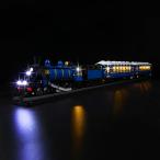 【並行輸入品】Kyglaring LEDライトキット 電車セット 積み木 オリエントエクスプレス 電車照明セット leg0 21344対応 クラ