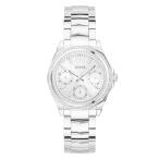 【並行輸入品】GUESS Ritzy レディース腕時計 ステンレススチール, シルバー, ブレスレット GUESS Silver Tone an