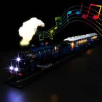 【並行輸入品】Kyglaring LEDライトキット レゴトレインセットビルディングブロック用 オリエントエクスプレストレイン レゴ照明セット