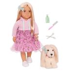 ショッピングGENERATION 【並行輸入品】 Our Generation   18 Inch Pet Dolls and Puppies Set, Realistic Br
