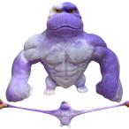 ショッピングスクイーズ 【並行輸入品】YHan 超伸縮性ゴリラフィジェットトイ (パープル) 伸縮性のある猿   面白い、スクイーズ&ストレス解消のためのスクイーズに最