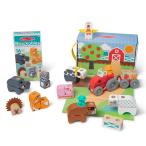 ショッピングmelissa 【並行輸入品】Melissa & Doug Farm Blockables バンドル (ミニファーム&レギュラーファーム) Melissa &