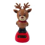 【並行輸入品】 Christmas Solar Powered Dancing Toy,Christmas Santa Snowman Elk