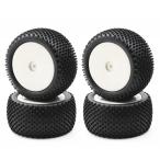[ параллель импортные товары ] usmenghe 4Pcs 90Mm 1/10 RC Off Road Buggy Car Rubber Tires Wheel