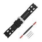 【並行輸入品】ZHUOLEI ゴム製腕時計バンド Invicta Pro ダイバーウォッチバンド メタルインサートとバックル付き 26mm ソフ