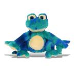 【並行輸入品】 DolliBu Blue Tie Dye Frog Plush Toy   Super Soft Stuffed Animal