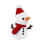 【並行輸入品】 ARTSEWPLY Christmas Plush Snowman Doll Soft Stuffed Adorable Hol
