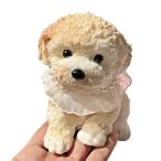 ショッピングスクイーズ 【並行輸入品】ハンドメイドビッグタバスクイッシードッグトイ、かわいいスクイーズテディドッグフィジェットトイ、リアルな犬のおもちゃ、リラクゼーショ