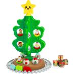 ショッピングsnowman 【並行輸入品】Handwell クリスマスツリーおもちゃ 幼児用 ライトアップスターダークグリーン Baby Christmas Tree To