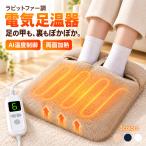 2026新作 ふわとろ 電気足温器 AI温度制御 6段階温度調節 5段階タイマー フットウォーマー 足元ヒーター ホットマット 42×42cm 両面加熱 速暖 洗える 冷え対策