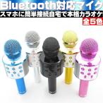 ワイヤレス マイク Bluetooth 対応 カラオケ 変声機能 高音質 多機能 全5色