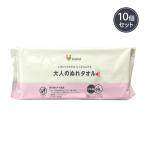 大人用 からだふき ウェットタオル 22×20cm 70枚入り×10個 ( 700枚入り ) 介護タオル 清拭タオル ウエットタオル 濡れタオル 使い捨てタオル