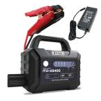 ★新モデル 2年保証 ジャンプスターター 急速充電 太いケーブル線 ピークパワー 2500A出力 12V 24V 43400mAh 43400 L1696 88HOUSE