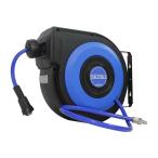 ショッピング自動巻き 送料無料 エアーホースリール 10ｍ 天吊り壁掛け 自動巻取り 自動巻き上げ 耐圧2.0MPa 1/4カプラー 内径10ｍｍ PU 高耐久ホース Z516