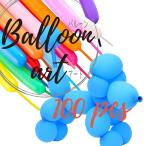 バルーンアート 風船 約100個セット カラフル メタリック パステル マジックバルーン 割れにくい 誕生日 飾り付け 大量 インスタ SNS映え