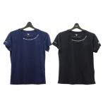 テニスウェアレディース フィラ FILA 2025 グラフィックTシャツ FDZEL0070 半袖シャツ