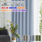 ショッピングカーテン 4枚セット カーテン 4枚セットと2枚セット 遮光1級 遮熱 保温カーテン＋UVカット 遮熱 遮像レースカーテン 丈195cm〜丈225cm オーダーカーテン ドレープカーテン curtain