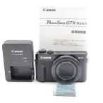 Canon PowerShot G7X Mark II ブラック コンパクトデジタルカメラ キヤノン