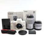 シャッター数13000枚 Canon EOS Kiss M2 ダブルズームキット